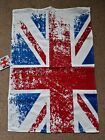 UNION JACK tea towel Union Flag cotton tea towel PATRIOTIC UK British coronation