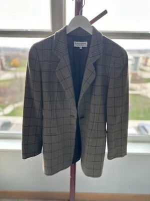 Vintage Giorgio Armani Herringbone Blazer - Изображение 1 из 4
