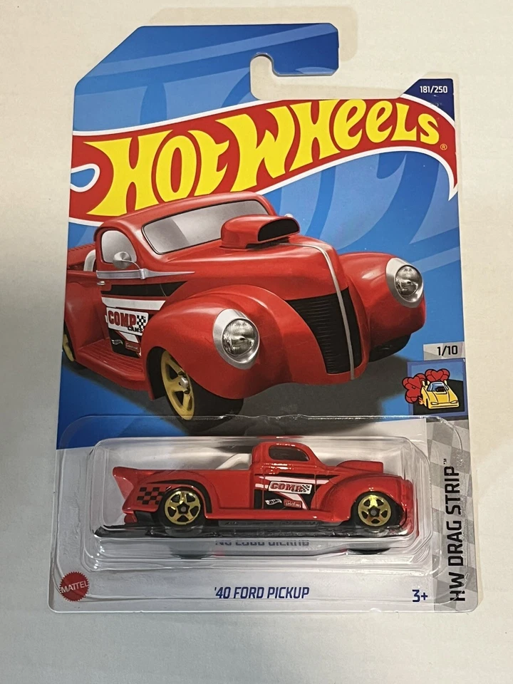 Ford Pickup 181/250 HW Hot Wheels 1940 tira de arrastre 1/10 S3 Foto 1 de 2