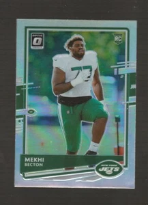 2020 Panini Donruss Optic Silver Prizm #120 Mekhi Becton RC, Philadelphia Eagles - Picture 1 of 2