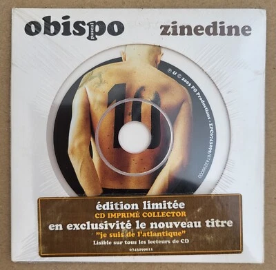 CD, Single, Limited Edition, Transparent - Pascal Obispo – Zinedine NEUF Scellé - Photo 1/3