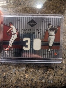 2004 Leaf Limited Nolan Ryan Orlando Cepeda Memoribila 52/100