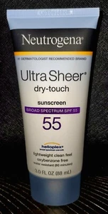 Neutrogena Ultra Sheer Dry-Touch UVA/UVB Broad Spectrum SPF55 Sunscreen Lotion - Picture 1 of 2
