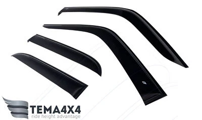 Tape-on Windows Visors Deflector Sun Rain Guard for Suzuki Grand Vitara 98-05 - Image 1 of 4