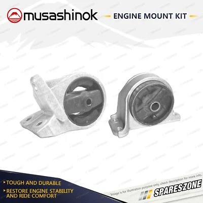 Front + Rear Engine Mount Kit for Mitsubishi Magna TE TF Verada KE KF 2.4L 3.5L - image 1 of 2