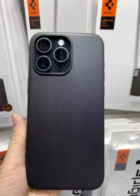 Spigen MagSafe for iPhone 13/14/15 Plus.Pro.Pro Max Cross Pattern Diagonal Case - Image 1 of 4