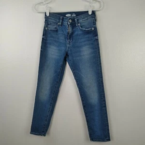 Jeans Old Navy Talla 10 Niños 25x23 Slim Pierna Cónica Azul Denim - Imagen 1 de 12