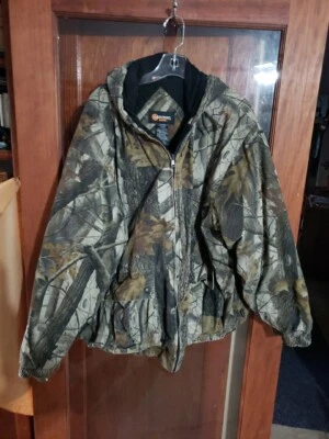 Outfitters Ridge Realtree Hooded Camoflague Camo Hunting Coat Size 2XL 50/52 - Image 1 of 4