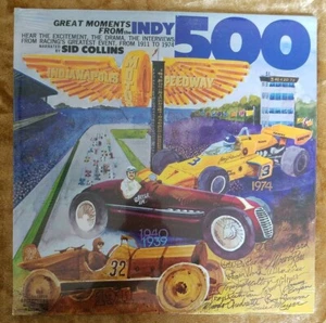 *NEW* Greatest Moments From The Indy 500 1911-1974 12" 33RPM FLEETWOOD FMS-1006 - Picture 1 of 2