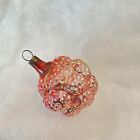 Vintage Christmas Mercury Glass Ornament Pink Grape Cluster Germany Made