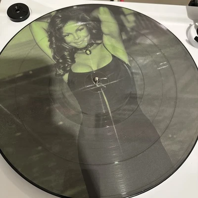 Janet Jackson Whoops Now 12” pic disc & poster + Control The Remixes 12” vinyl . - Image 1 of 4