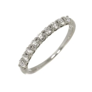 Anello mezzo diamante TIFFANY Co. platino misura 4,5 (US) 90285788 - Foto 1 di 9
