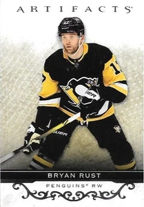 2021-22 UD Artifacts Base #96 Bryan Rust - Pittsburgh Penguins - Foto 1 di 2