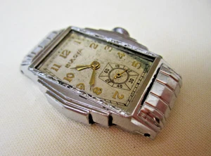 Vintage Bulova Men's Watch Engraved Art Deco Case Cal 10AN 15 Jewels - Picture 1 of 10