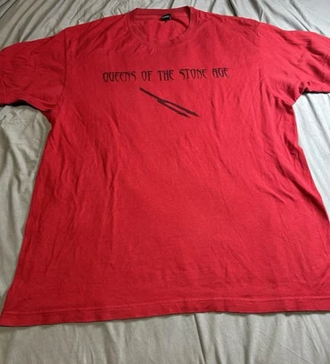 Queens Of The Stone Age T Shirt Band Tee Large Songs For The Deaf Y2K - Image 1 of 4