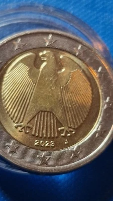 2€ ALEMANIA 2023 J MUY SINGULAR VER FOTOS ÚNICAS Foto 1 de 4