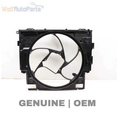 2012-2016 BMW 528I XDRIVE 2.0L - Radiator Electric Cooling FAN Housing 7618787 - Image 1 of 4