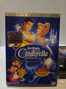 Cinderella Platinum Edition 2 Disc Special with Slip Cover - New & Sealed - Picture 1 of 6