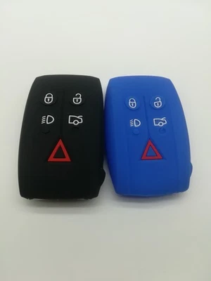 2*Cubierta de llave remota de silicona para Jaguar XF XFR XK XKR KR55WK49244 2007-2012 Foto 1 de 4