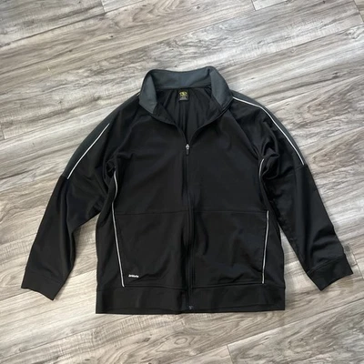 Athletic Works Jacket Mens Large Black DriWorks Full Zip Polyester - Image 1 of 4