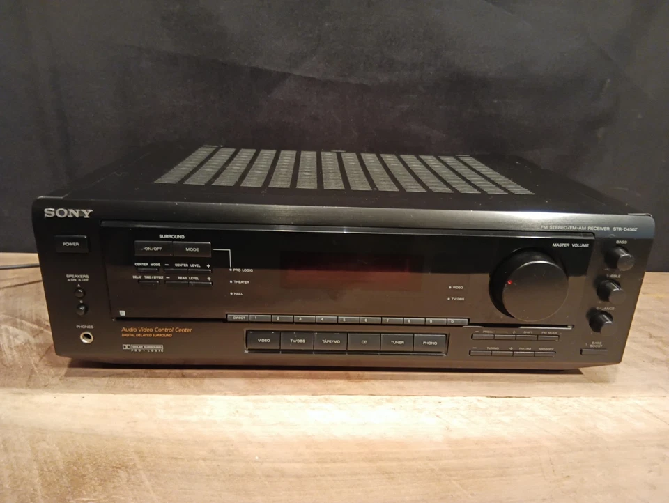 Sony STR-D450Z AM FM Stereo Receiver Audio / Video Control Center Home Surround - Image 1 of 4