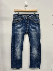 Y2K Affliction Denim Jeans Gr. 30 blau  - Bild 1 von 6