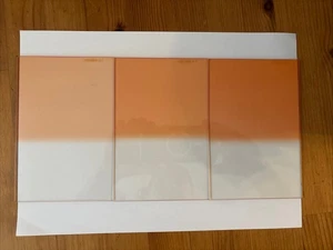 Lee Filters Coral Grad Set Of 3. Coral 2, 4 And 6, Used Once, Mint Condition. - Picture 1 of 1