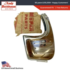 1953 Dodge 6-Cyl Rear Right Fender Gravel Stone Shield Chrome Guard 1476087 NOS - Picture 1 of 6