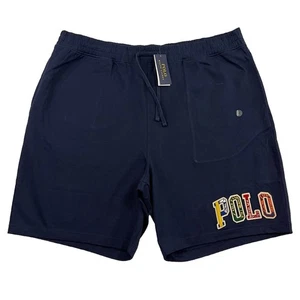 Polo Ralph Lauren Jersey Shorts Herren 3XB marineblau Fleece Spruch Logo $ 125 - Bild 1 von 12