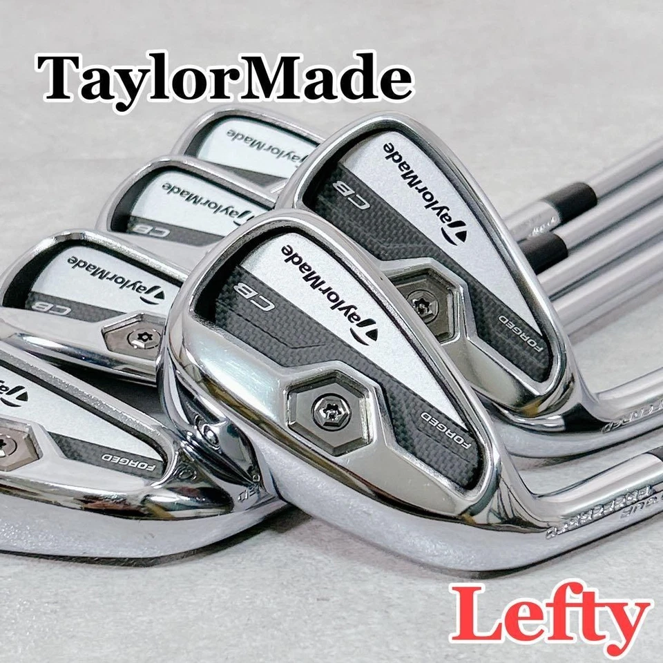Lefty TaylorMade TOUR PREFERRED CB Irons #5-9,Pw(6Clubs)/NSPRO950GH/Flex:Stiff - Image 1 of 4