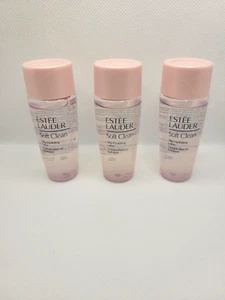 LOT OF 3 ESTEE LAUDER SOFT CLEAN SILKY HYDRATING LOTION TRAVEL 3 OZ TOTAL - Picture 1 of 1