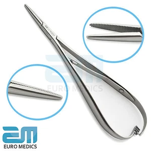 Dental Slim Mathieu Needle Holder Orthodontic Ligature Suturing Clamps Surgical - Picture 1 of 4