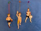 3 Boys Athletic Hanging Ornaments