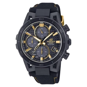 Edifice Casio 50th Anniversary Black Gold Limited Edition Watch EFS-S640ZE-1A - Picture 1 of 5