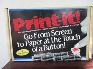 TARJETA IMPRESORA TEXPRINT PRINT-IT PARA APPLE II original de colección - Imagen 1 de 5