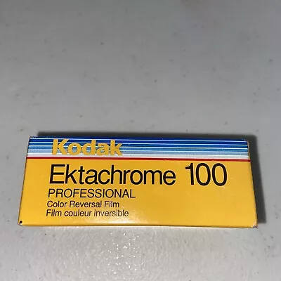 Kodak Ektachrome Professional 100 Color Reversal Film Expired 2/2001 Sealed Box - Image 1 of 4