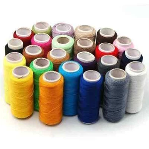 24 COLOUR SPOOLS FINEST QUALITY SEWING ALL PURPOSE 100% PURE COTTON THREAD REEL - Picture 1 of 2