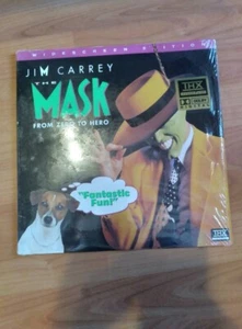 The Mask Widescreen Edition THX Laser Disc Brand New (sealed) Jim Carrey See Pho - Picture 1 of 4