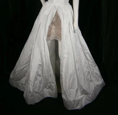 Tarik Ediz Maddy 50299 Wedding Dress 6  Modern Sexy Beaded Ivory SKIRT ONLY - Image 1 of 4