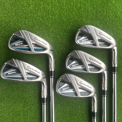 TaylorMade SIMMAX Iron Set 6-9 Pw 5pc Nspro950gh Neo Steel Flex Stiif used - Image 1 of 4