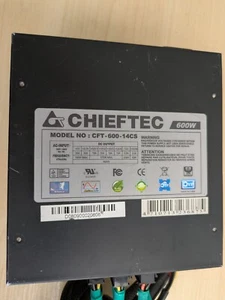 Netzteil für Computer CFT-600-14CS PSU ATX CHIEFTEC 600W MODULAR - Bild 1 von 6