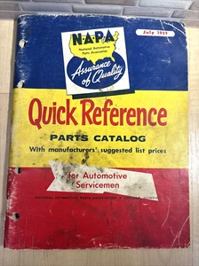 1959 NAPA Quick Reference Automotive Parts Catalog, July, DeSoto Edsel Nash ++ - Picture 1 of 14