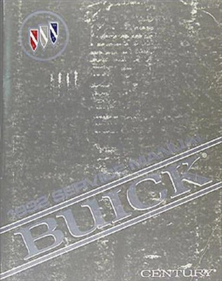 Manuale Di Riparazione Buick Century 1992 92 Custom Special Ltd - Immagine 1 di 2