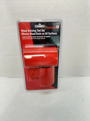 Red Devil Wood Graining Tool set. 3710. New In Package  Finishing Painting Kit - Image 1 of 4