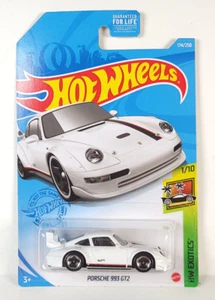 Hot Wheels Porsche 993 911 GT2 white Exotics - Picture 1 of 1