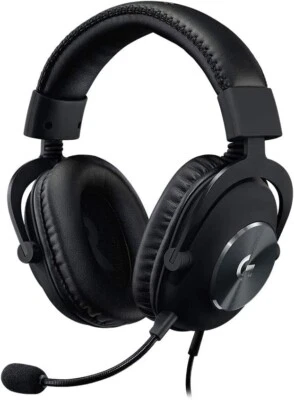 Logitech - G PRO X Wired 7.1 Surround Sound Gaming Headset (Black) (Wired) - Image 1 of 4