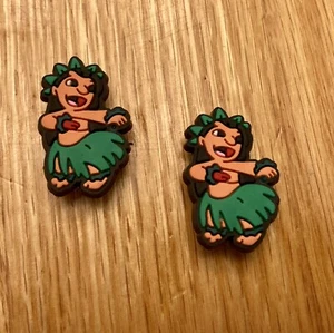 Falda Hula For Crocs Charms Jibbitz Lilo and Stitch 2 piezas envío gratuito - Imagen 1 de 1