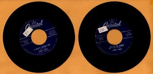 2 Sonny James 45 RPM Vinyl Schallplatten (A Mighty Lovable Man & Talk Of The School) - Bild 1 von 2