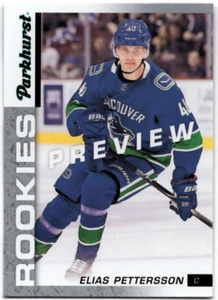 2018-19 Parkhurst Rookies PR-7 Elias Pettersson Vancouver Canucks PREVIEW MINT - Bild 1 von 1
