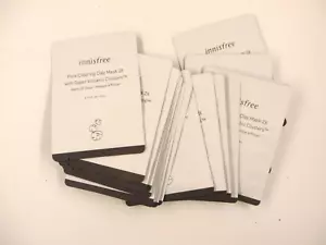 Lotto 17 Innisfree Maschera Argilla Pulizia Pori 4 ml Ciascuna Super Grappoli Vulcanici - Foto 1 di 3